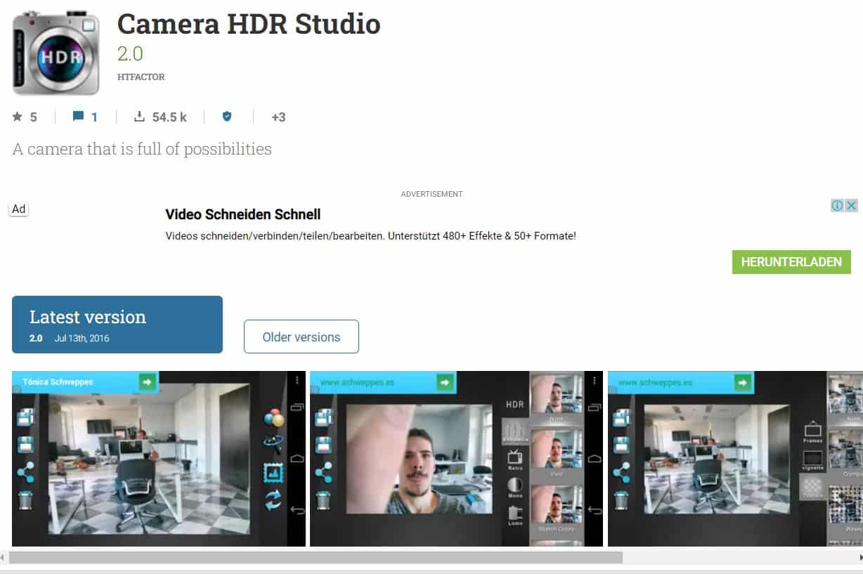 Camera-HDR-Studio