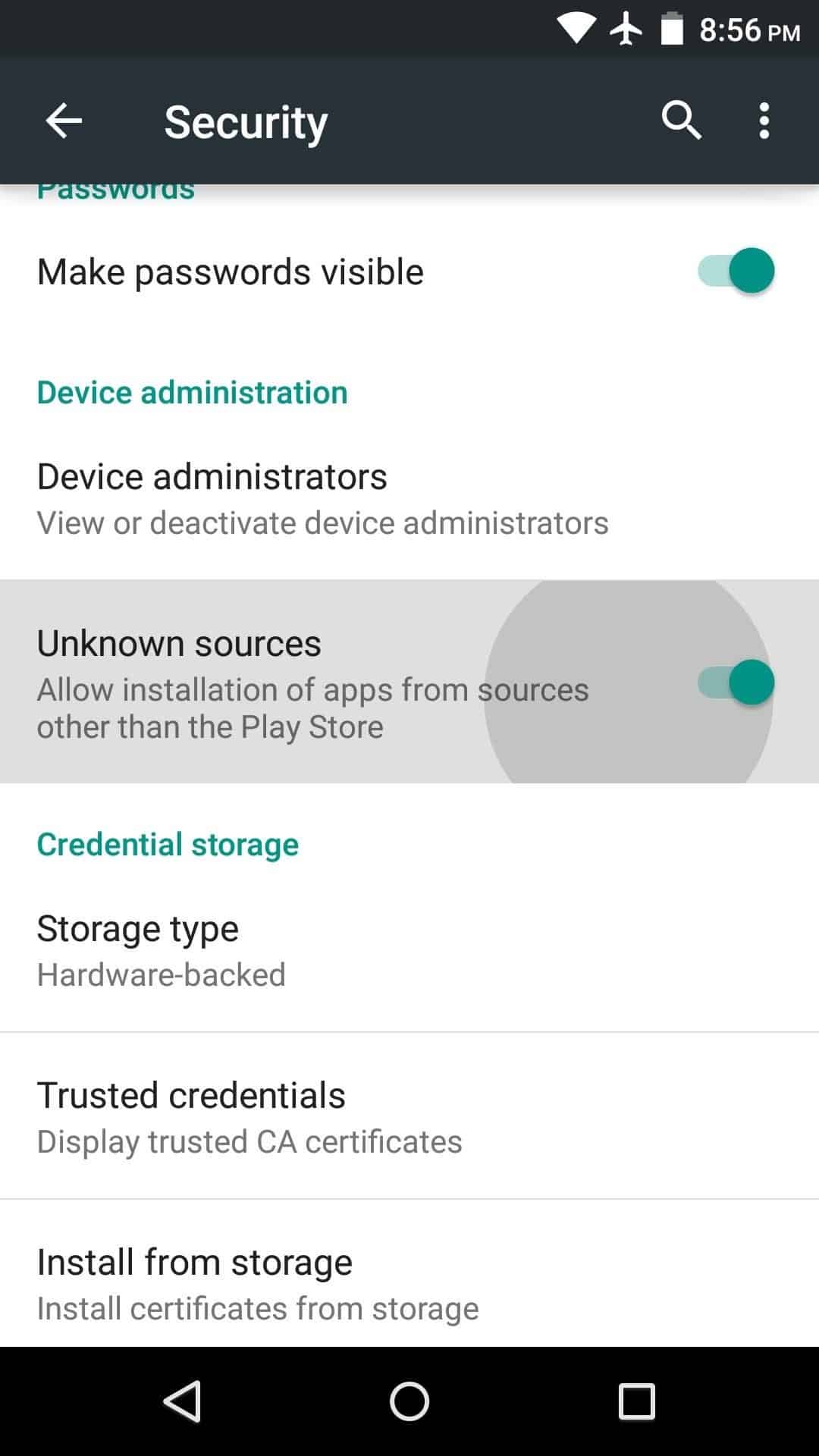 Buka-menu-Pengaturan-di-smartphone-lalu-aktifkan-opsi-Install-Apps-from-Unknown-Sources